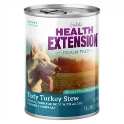 Health Extension Grain-Free Tasty Turkey Stew Canned Dog Food
