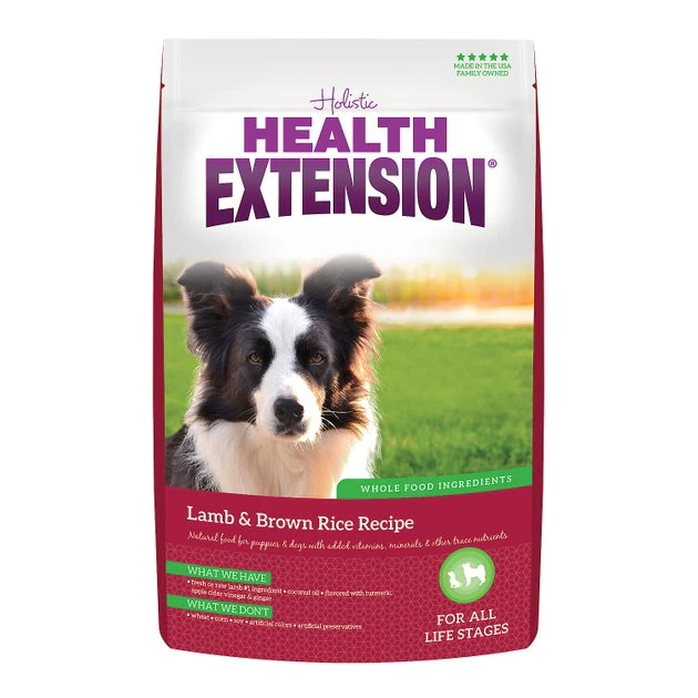 Health Extension Lamb & Brown Rice Dry Dog Food