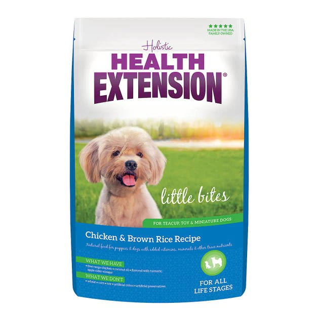 Health Extension Little Bites Chicken & Brown Rice Recipe Dry Dog Food
