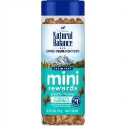 Natural Balance Limited Ingredient Diets Mini Rewards Chicken Formula Dog Treats