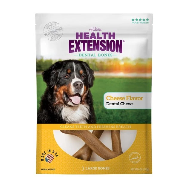 Health Extension Cheese Flavored Dental Dog Treats