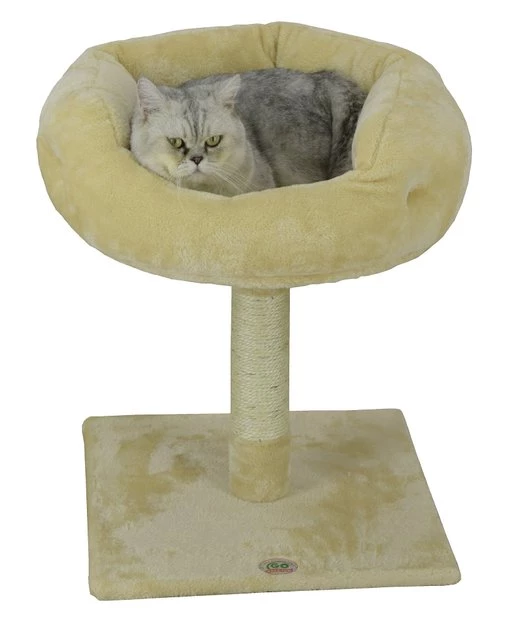 Go Pet Club 24-in Faux Fur Cat Tree - Image 2