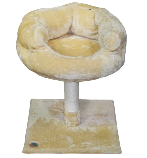 Go Pet Club 24-in Faux Fur Cat Tree - Image 3