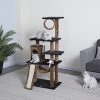 Go Pet Club 53-in Faux Fur Cat Tree & Condo