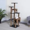 Go Pet Club 61-in Faux Fur Cat Tree & Condo