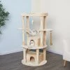 Go Pet Club 60-in Faux Fur Cat Tree & Condo