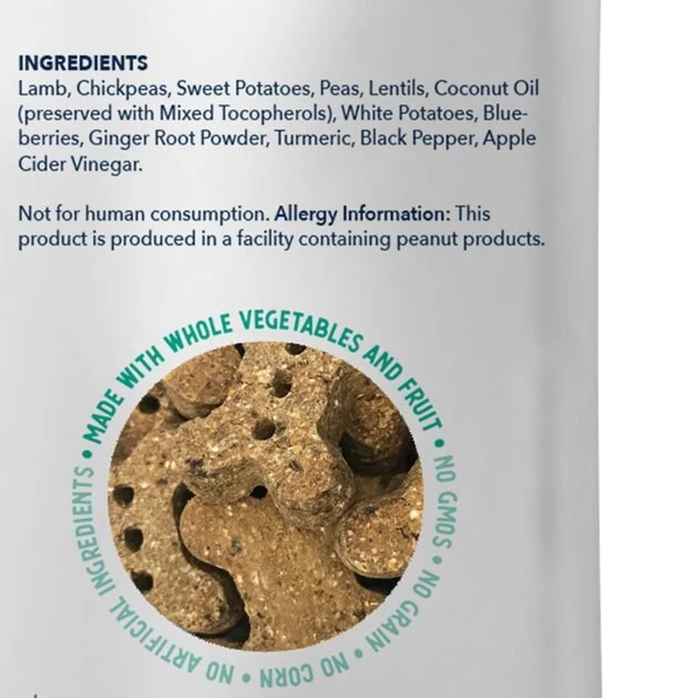 Health Extension Grain-Free Oven Baked Lamb Recipe with Blueberries Dog Treats - Image 4