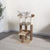 Go Pet Club 34-in IQ Busy Box Cat Tree, Beige