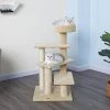 Go Pet Club 40-in Premium Carpeted Cat Tree, Beige