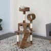Go Pet Club 50-in Sisal Posts Cat Tree Condo
