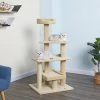 Go Pet Club 52-in Premium Carpeted Cat Tree, Beige