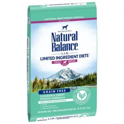 Natural Balance Limited Ingredient Grain-Free Chicken & Sweet Potato Small Breed Bites Recipe Dry Dog Food