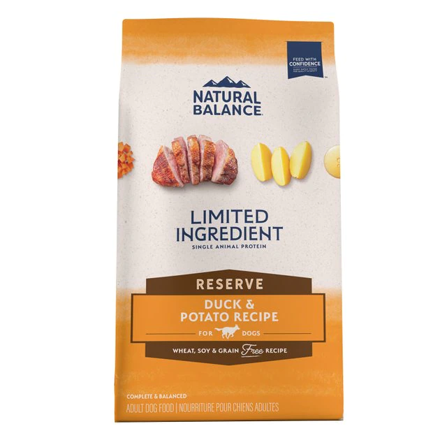 Natural Balance Limited Ingredient Reserve Grain-Free Duck & Potato Recipe Dry Dog Food