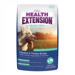 Health Extension Grain-Free Chicken & Turkey Recipe Dry Dog Food
