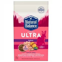 Natural Balance Original Ultra Indoor Chicken & Salmon Meal Dry Cat Food