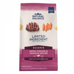 Natural Balance Limited Ingredient Reserve Grain-Free Sweet Potato & Venison Recipe Dry Dog Food