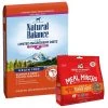 Natural Balance||Stella & Chewy's Natural Balance L.I.D. Limited Ingredient Diets Small Breed Bites Grain-Free Salmon & Sweet Potato Formula Dry Food + Stella & Chewy's Stella's Super Beef Meal Mixers Freeze-Dried Raw Dog Food Topper
