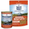Natural Balance L.I.D. Limited Ingredient Diets Sweet Potato & Fish Formula Grain-Free Canned Dog Food, 13-oz, case of 12 + Natural Balance L.I.T. Limited Ingredient Grain-Free Treats Sweet Potato & Fish Formula Dog Treats, Regular, 14-oz bag