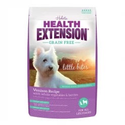 Health Extension Little Bites Grain-Free Venison Recipe Dry Dog Food
