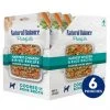 Natural Balance Platefulls Harvest Chicken & Rice Recipe Wet Dog Food, 9-oz pouch, case of 12