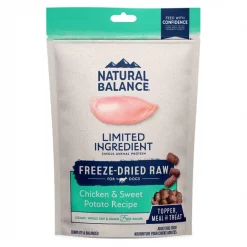 Natural Balance Limited Ingredient Freeze Dried Chicken & Sweet Potato Recipe Dog Dry Food