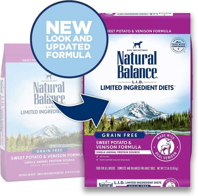 Natural Balance L.I.D. Limited Ingredient Diets Sweet Potato & Venison Formula Canned Food + Dry Dog Food - Image 6