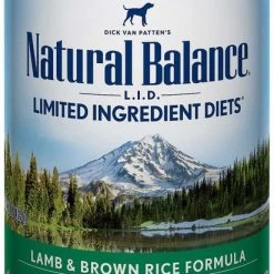 Natural Balance L.I.D. Limited Ingredient Diets Lamb & Brown Rice Formula Canned Dog Food