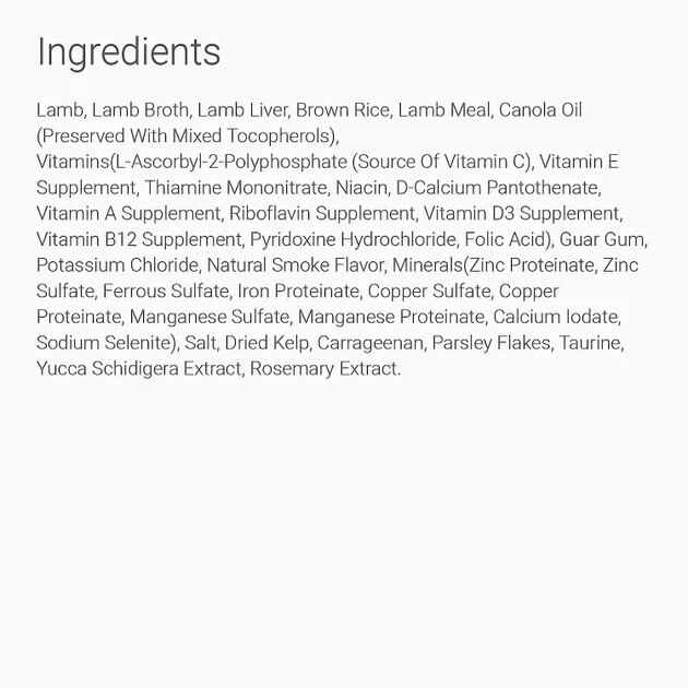 Natural Balance L.I.D. Limited Ingredient Diets Lamb & Brown Rice Formula Canned Dog Food - Image 2