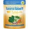 Natural Balance Platefulls Turkey, Chicken & Duck Formula in Gravy Grain-Free Cat Food Pouches