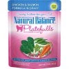 Natural Balance Platefulls Chicken & Salmon Formula in Gravy Grain-Free Cat Food Pouches