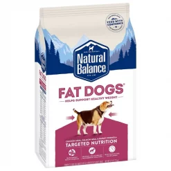 Natural Balance Fat Dogs Chicken & Salmon Formula Low Calorie Dry Dog Food