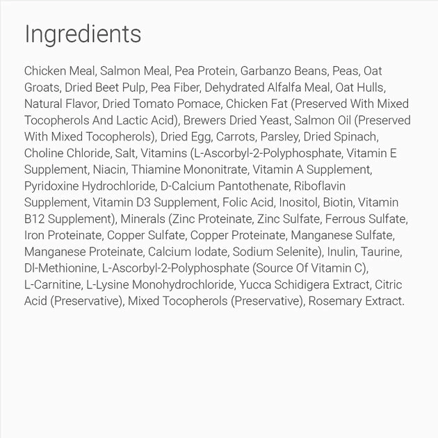 Natural Balance Fat Cats with Chicken Meal, Salmon Meal, Garbanzo Beans, Peas & Oatmeal Dry Cat Food - Image 3