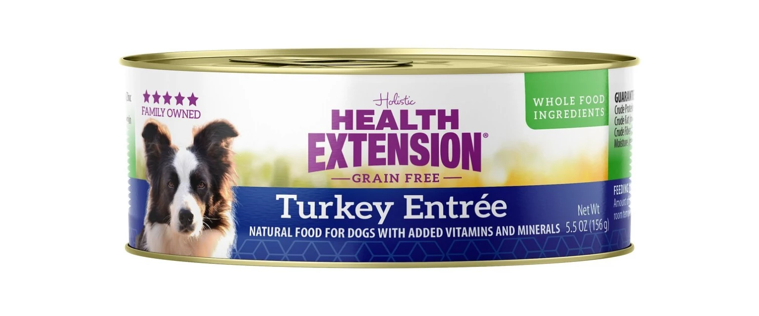 Health Extension Grain-Free Turkey Entree Canned Dog Food