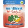 Natural Balance Platefulls Chicken & Pumpkin Formula in Gravy Grain-Free Cat Food Pouches