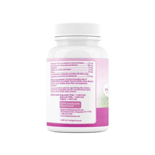 Health Extension Lifetime Vitamins Chewable Dog Tablets - Image 7