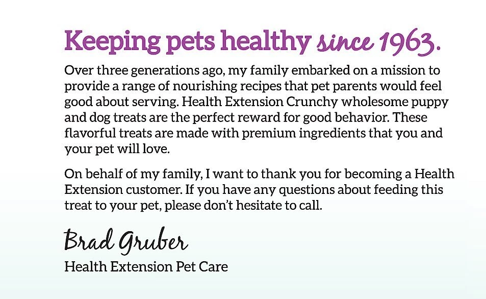 Health Extension Small Heart-Shaped Dog Treats - Image 5