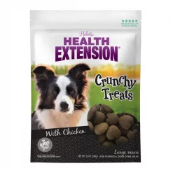 Health Extension Large Heart-Shaped Crunchy Dog Treats