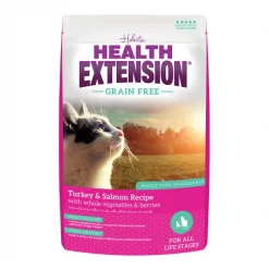 Health Extension Grain-Free Turkey & Salmon Recipe Dry Cat Food
