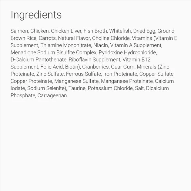 Natural Balance Ultra Premium Salmon Formula Canned Cat Food - Image 3