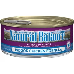 Natural Balance Ultra Premium Indoor Chicken Formula Canned Cat Food
