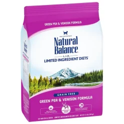Natural Balance L.I.D. Limited Ingredient Diets Green Pea & Venison Grain-Free Dry Cat Food